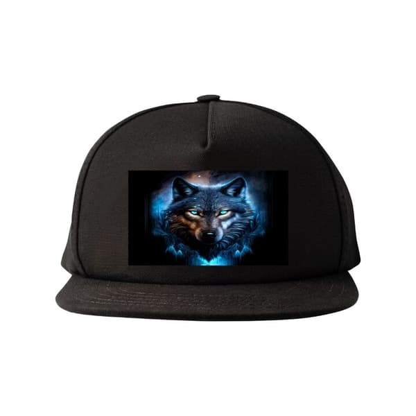 Snapback Keps | Bekväm och Justerbar för Vuxna Wolf