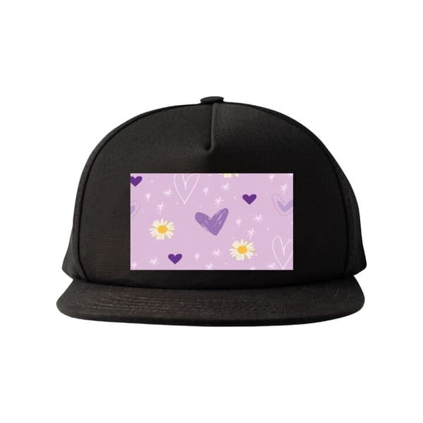 Snapback Keps | Bekväm och Justerbar för Vuxna Blommor