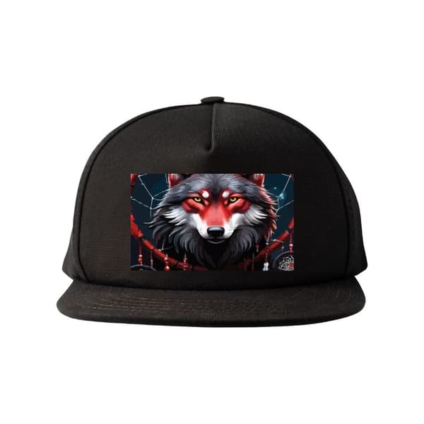 Snapback Keps | Bekväm och Justerbar för Vuxna Varg
