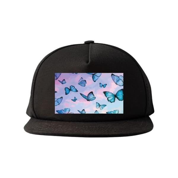Snapback Caps | Komfortabel og Justerbar for Voksne Fjärilar