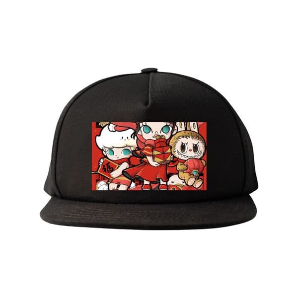 Snapback Caps | Komfortabel og Justerbar for Voksne Pop Mart b