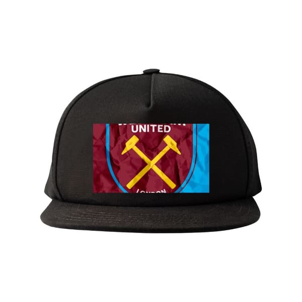 Snapback Keps | Bekväm och Justerbar för Vuxna West Ham