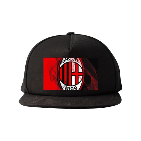 Snapback Keps | Bekväm och Justerbar för Vuxna AC Milan