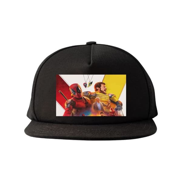 Snapback Keps | Bekväm och Justerbar för Vuxna Wolverine Deadp