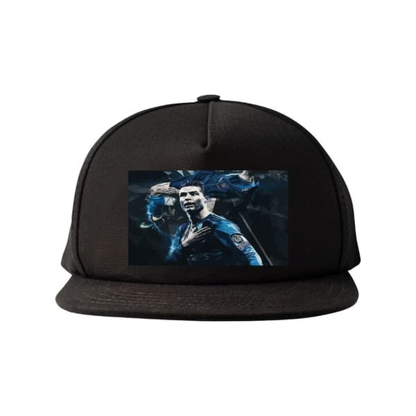 Snapback Kasket | Behagelig og Justerbar til Voksne Ronaldo