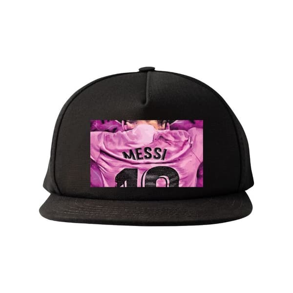 Snapback Kasket | Behagelig og Justerbar til Voksne Messi