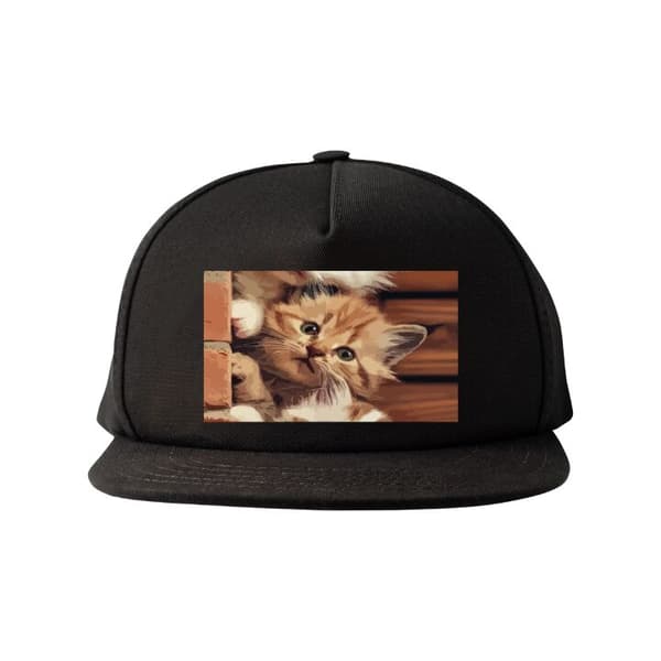 Snapback Kasket | Behagelig og Justerbar til Voksne Katte