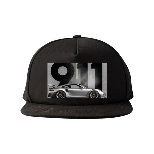 Snapback Keps | Bekväm och Justerbar för Vuxna Porsche 911