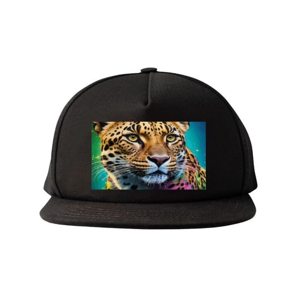 Snapback Kasket | Behagelig og Justerbar til Voksne Leopard