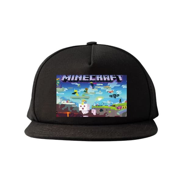 Snapback Keps | Bekväm och Justerbar för Vuxna Minecraft