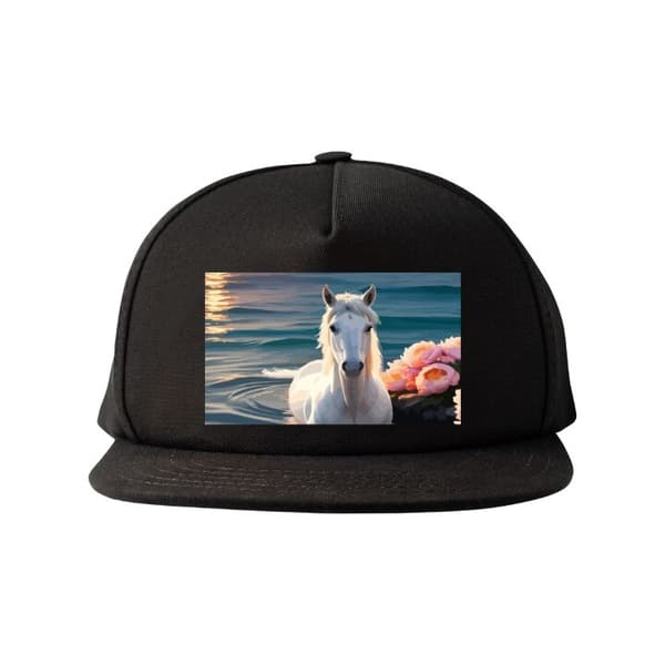 Snapback Keps | Bekväm och Justerbar för Vuxna Badande häst
