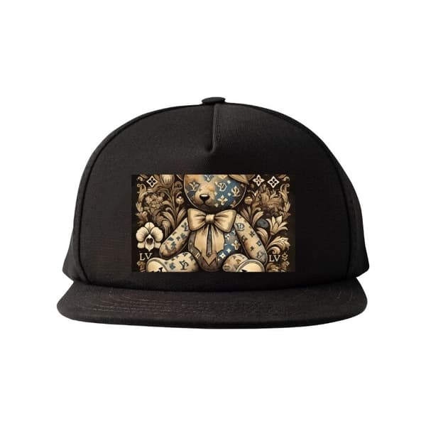 Snapback Kasket | Behagelig og Justerbar til Voksne LV Teddy