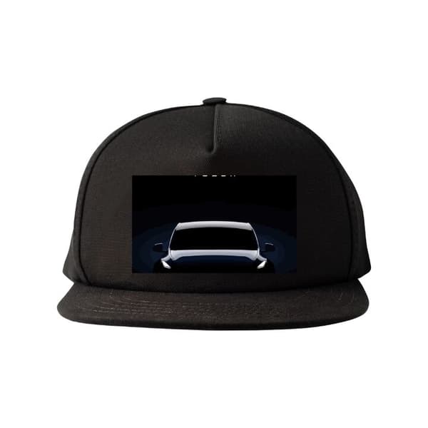 Snapback Keps | Bekväm och Justerbar för Vuxna Tesla