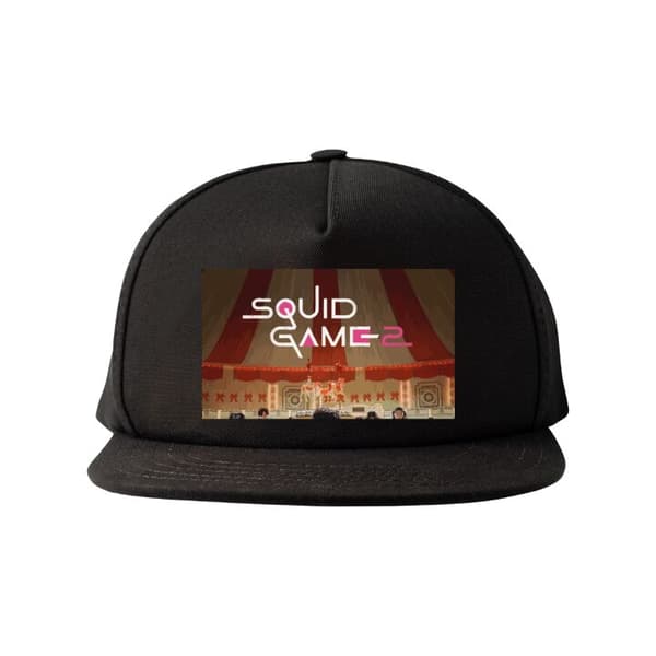 Snapback Kasket | Behagelig og Justerbar til Voksne Squid Game