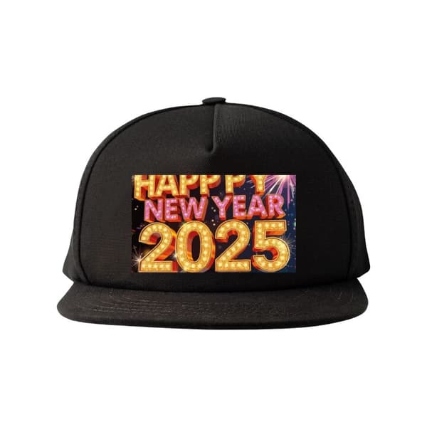 Snapback Keps | Bekväm och Justerbar för Vuxna Gott Nytt År 20