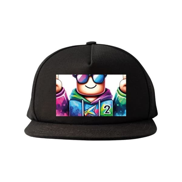 Snapback Kasket | Behagelig og Justerbar til Voksne Roblox