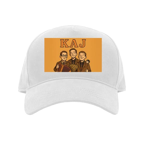 Barn-Caps | Justerbar Caps for Barn Kaj 2025 Hvit Barn