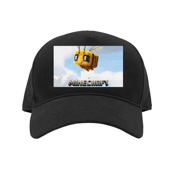 Barn-Caps | Justerbar Caps for Barn A Minecraft Movie Svart Vuxen