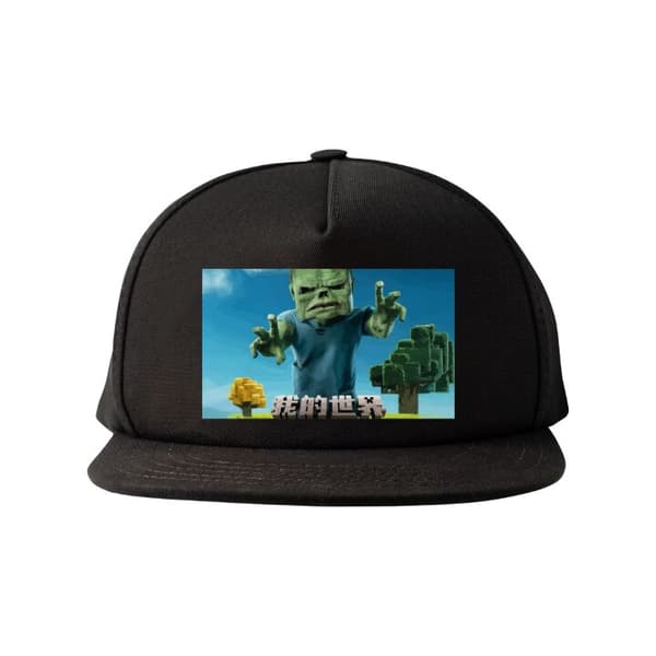 Snapback Keps | Bekväm och Justerbar för Vuxna A Minecraft Mov