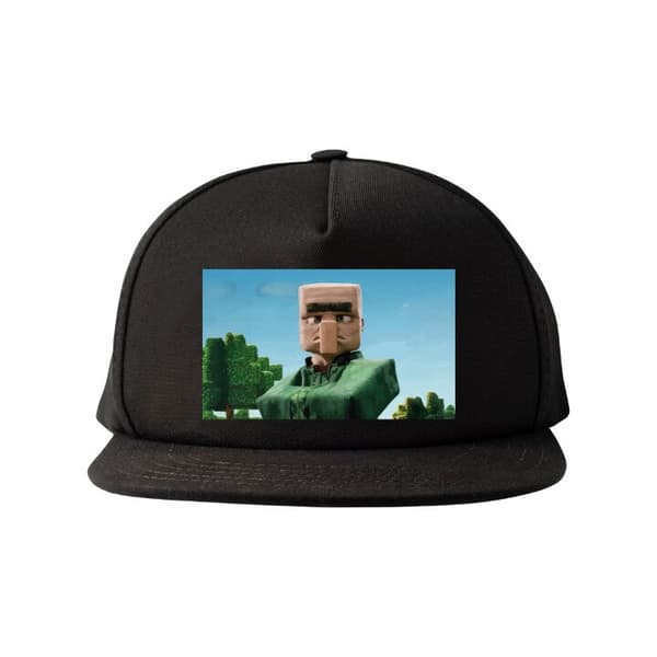 Snapback Kasket | Behagelig og Justerbar til Voksne A Minecraf