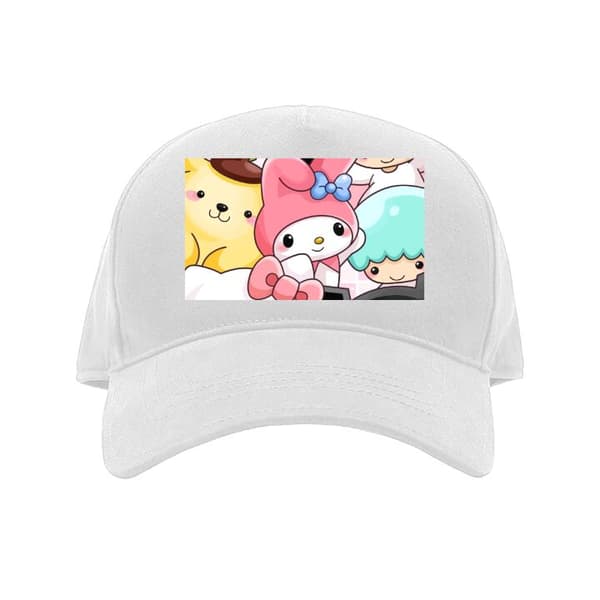 Barn-Caps | Justerbar Caps for Barn Kawaii Sanrio Crew