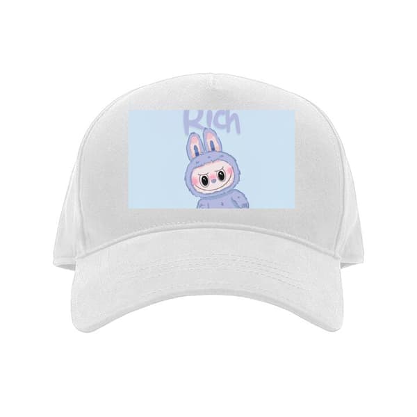 Barn-Keps | Justerbar Keps för Barn Blue Bunny Labubu
