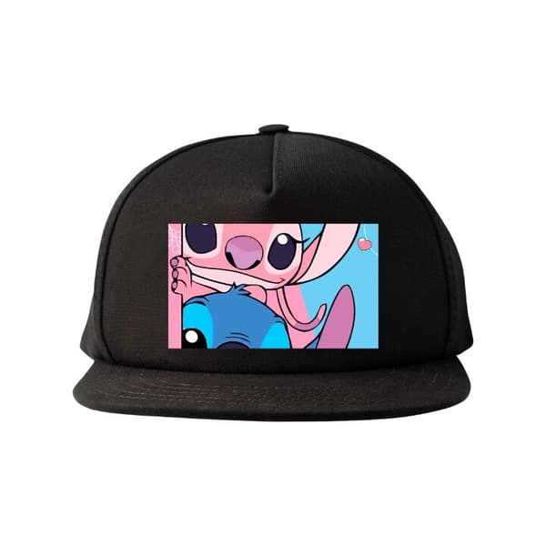 Snapback Keps | Bekväm och Justerbar för Vuxna Stitch & Angel