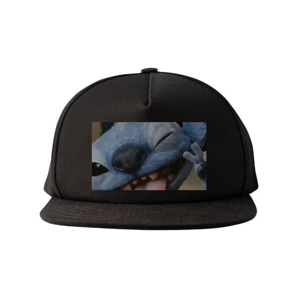 Snapback Kasket | Behagelig og Justerbar til Voksne Stitch Sød
