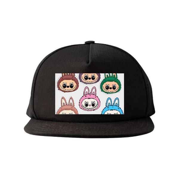 Snapback Keps | Bekväm och Justerbar för Vuxna Labubu Macaron