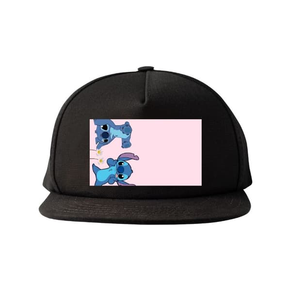 Snapback Keps | Bekväm och Justerbar för Vuxna Stitch Skratt &