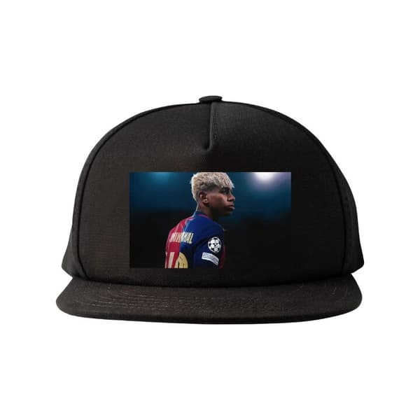 Snapback Keps | Bekväm och Justerbar för Vuxna Lamine Yamal –