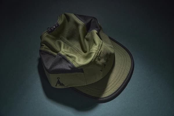 VÅGA CLUB CAP UTILITY GREEN/BLACK, löparkeps, funktionskeps