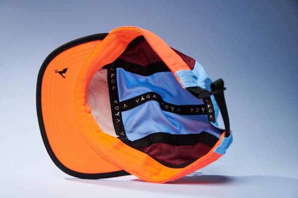 VÅGA CLUB CAP BEIGE/ BLUE/ BORDO/ ORANGE, löparkeps, funktionskeps