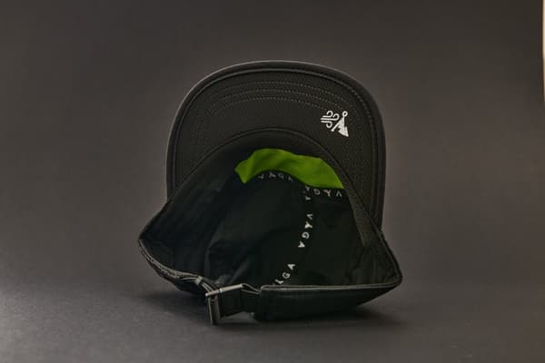 VÅGA CLUB CAP STORM BLACK, löparkeps, funktionskeps