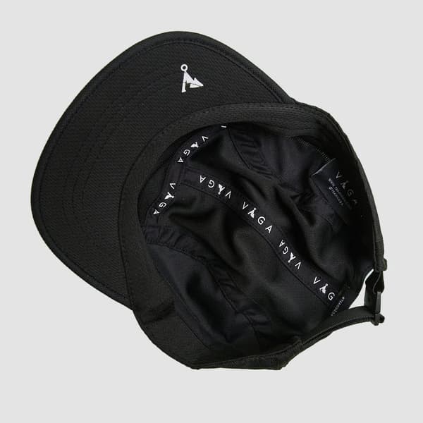 VÅGA CLUB CAP STORM BLACK, löparkeps, funktionskeps