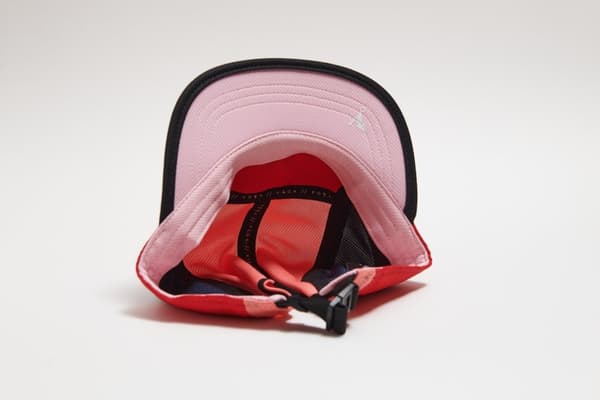 VÅGA CLUB CAP BLUEBIRD RED / POSTER PINK / PEACH, löparkeps, funktionskeps