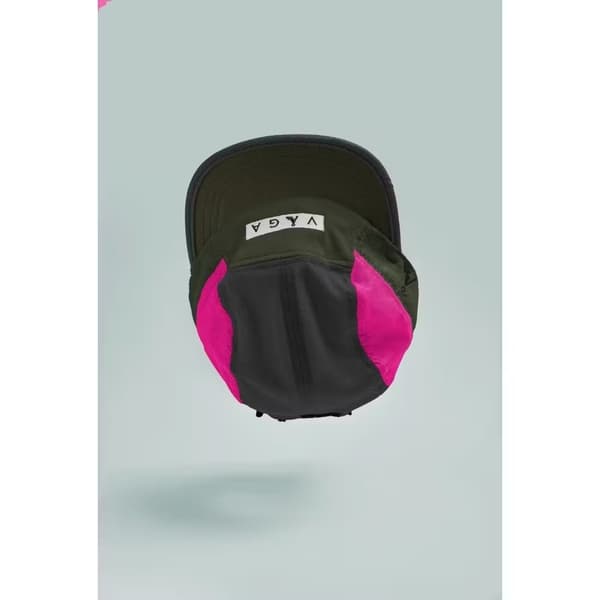 VÅGA CLUB CAP MID GREY/ MILITARY GREEN/ NEON PINK/ CHARCOAL/ NEON YELLOW