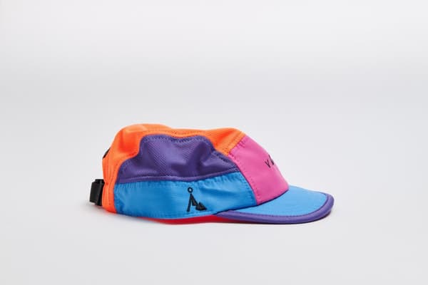 VÅGA CLUB CAP PURPLE / NEON BLUE / NEON ORANGE / NEON PINK , löparkeps
