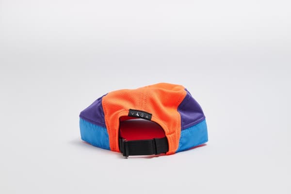 VÅGA CLUB CAP PURPLE / NEON BLUE / NEON ORANGE / NEON PINK , löparkeps
