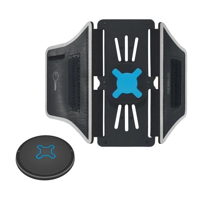 Sports Armband Securelock System Mekaniskt Magnetisk U.Fix Run Kit Svart Svart