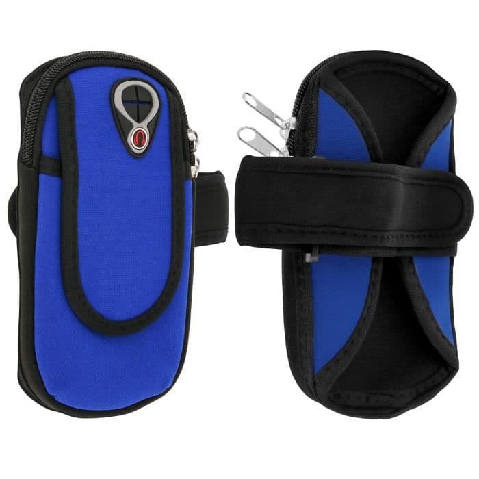Universal Sports Armband Smartphones Ultratunna vattentäta neoprenblå