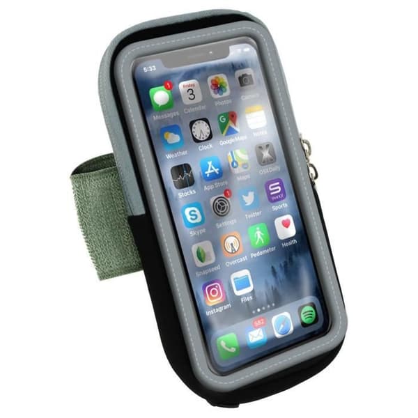 AVIZAR Sports Armband för Smartphone upp till 6,1'' Vattentät Svart