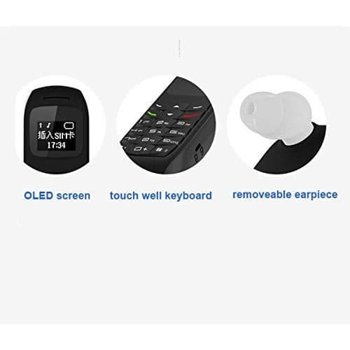 Telefon - l8star - BM70 - Mycket liten - Bluetooth - 16 g