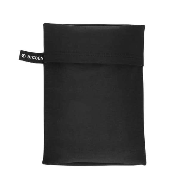 Sports Armband - BIGBEN - Mjukt anti-perspirant svart tyg - Universal för smartphones