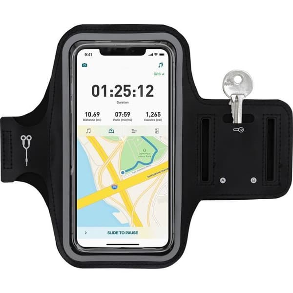 Universal taktil sportarmband - BIGBEN CONNECTED - Svart