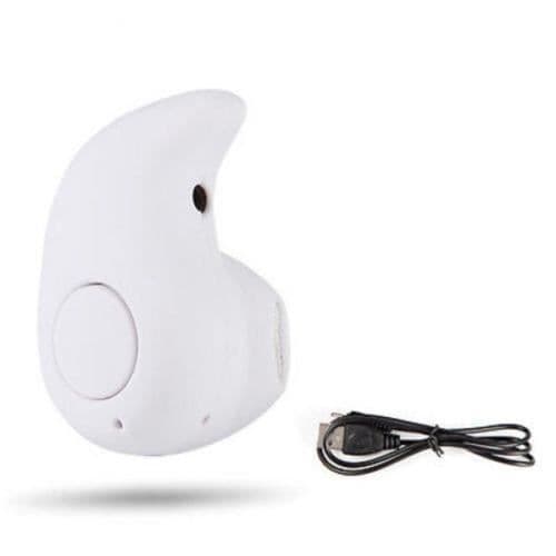 2016 Mini Bluetooth Headset Stereo Inbyggd Mic Trådlöst In-Ear Headset (svart).