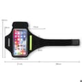 Miniatyrbild 5 av 6: Sportarmband med hörlursficka, sportarmband för iPhone 14 13 12 11 Pro Max XR XS