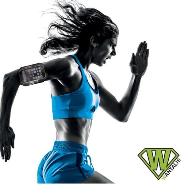 Wantalis Athlete Armband för Smartphone Svart storlek S