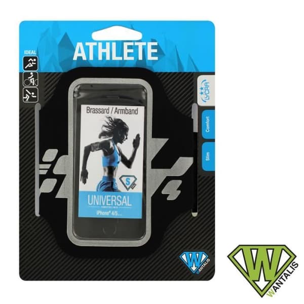 Wantalis Athlete Armband för Smartphone Svart storlek S