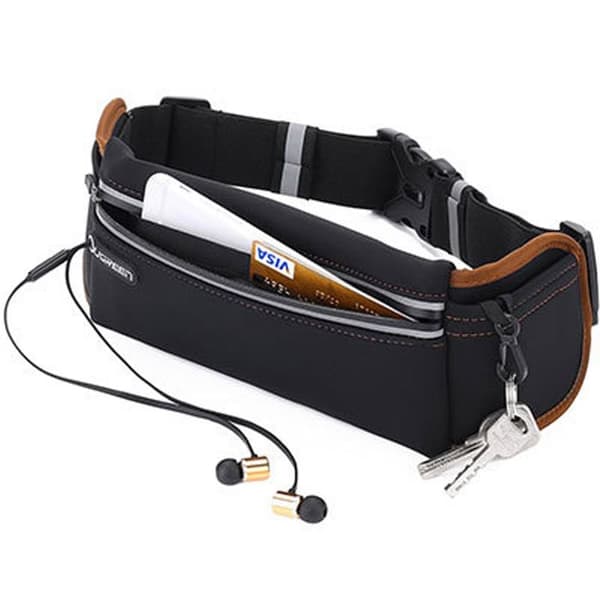 Löpararmband - UGREEN - Kompatibel med svart - för smartphone, nycklar, kort, pengar och mer